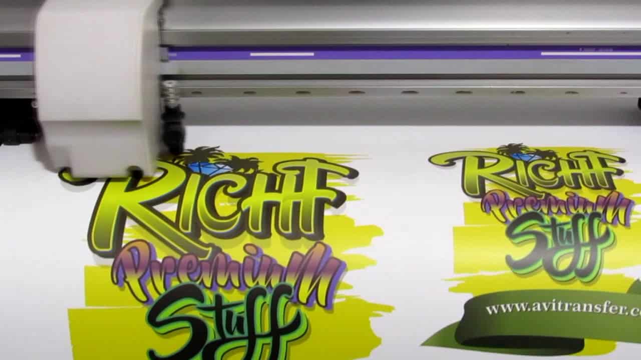 Es el vinilo imprimible mejor que el papel transfer textil?